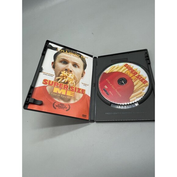 DVD Super Size Me rated PG-13 copyright 2004 by Kathbur Pictures 100 minute READ - Picture 3 of 3